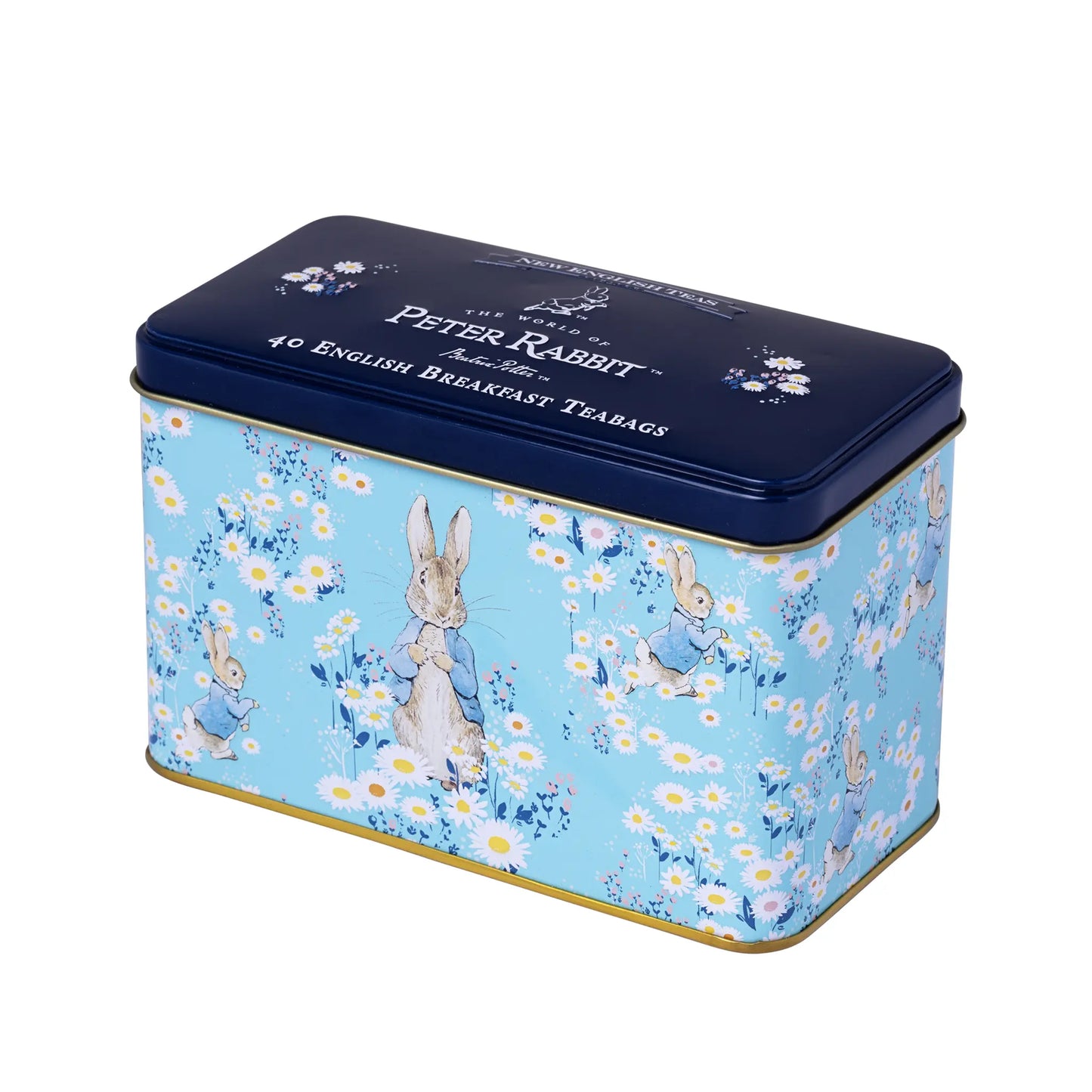 Peter Rabbit Daisies Classic Tea Tin